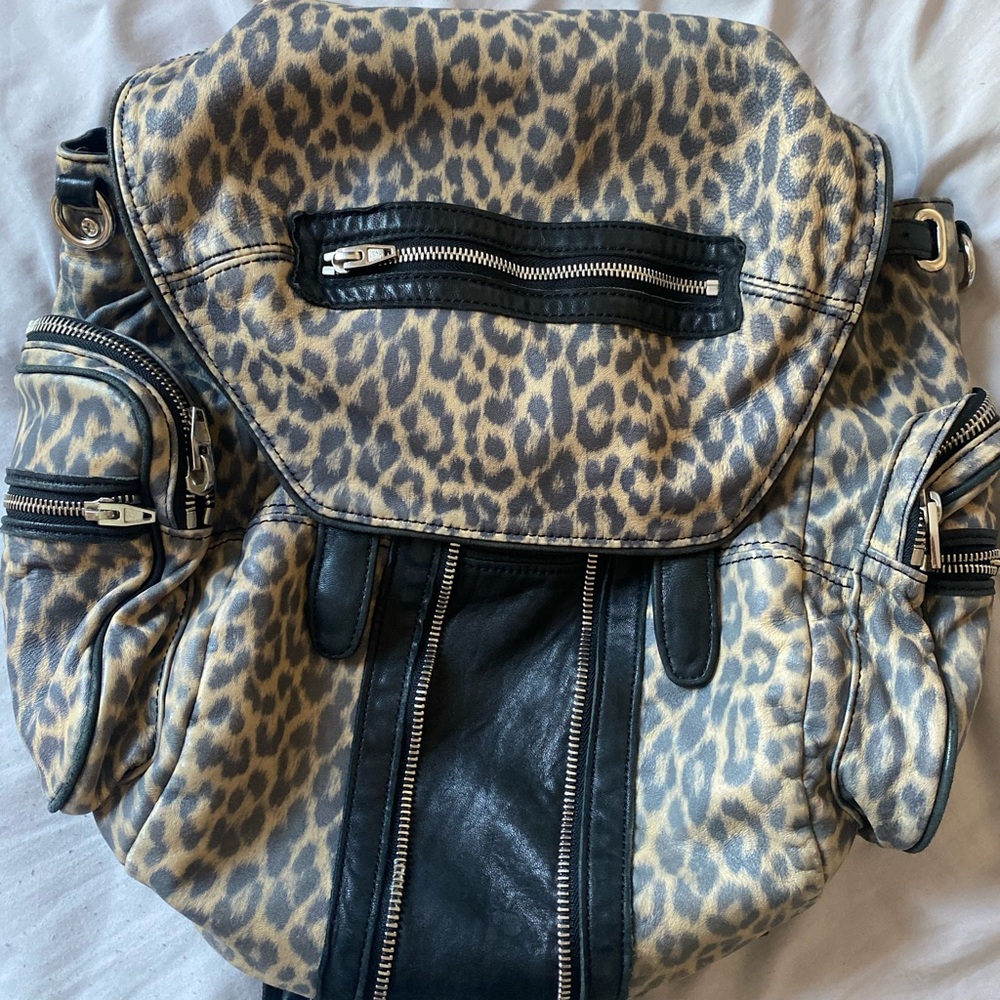 Alexander Wang Leopard Marti Backpack